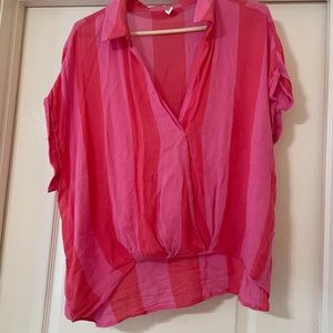 Nordstrom B.P color blocked blouse